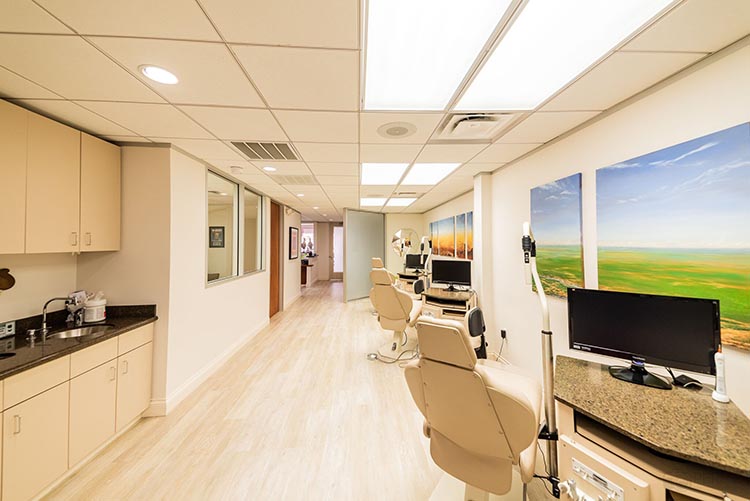 West U Orthodontics reception and waiting area